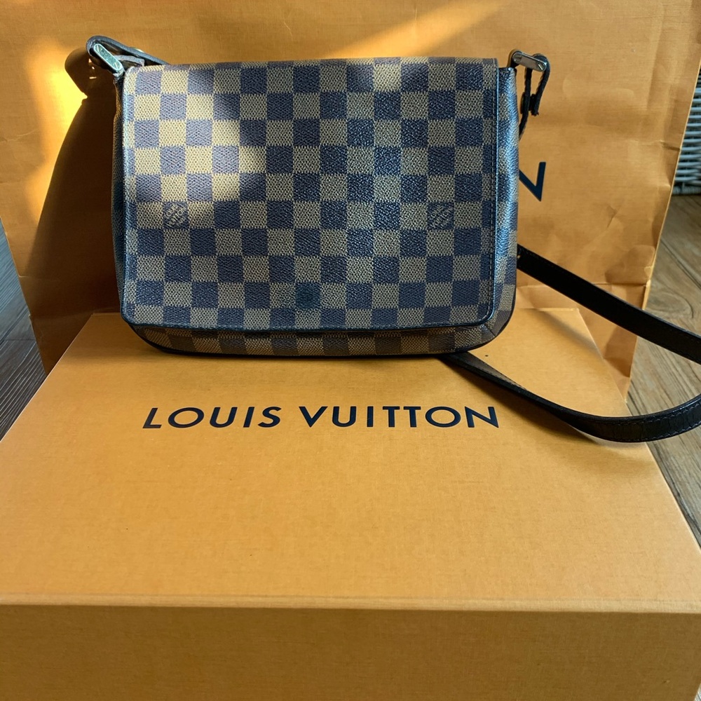 LV crossbody.